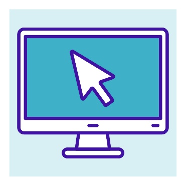 A computer screen showing a mouse pointer.